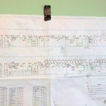 схема размещения кондиционеров сплитов и кассетных на Дорожном проезде